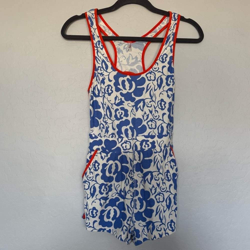 Free People floral romper size small